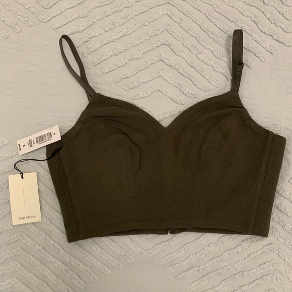 ARITZIA Babaton Carson bustier top NWT - Picture 2 of 2